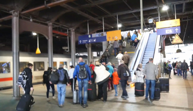Bahnhof in Hamburg