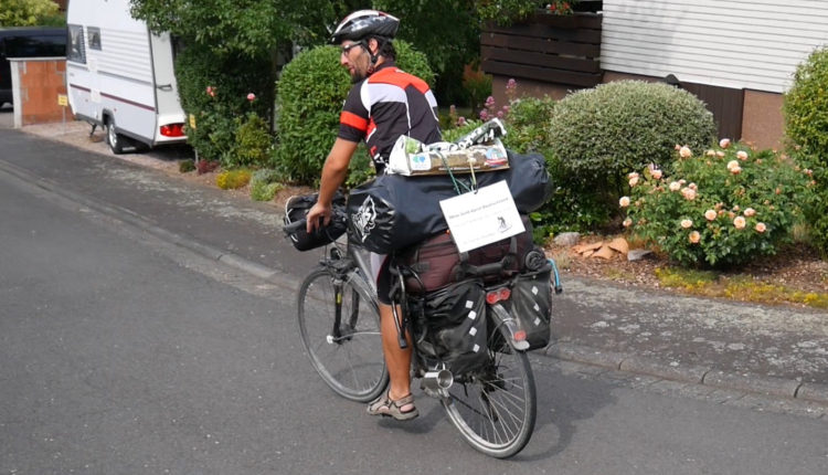 Ohne Geld mit dem Fahrrad durch Deutschland