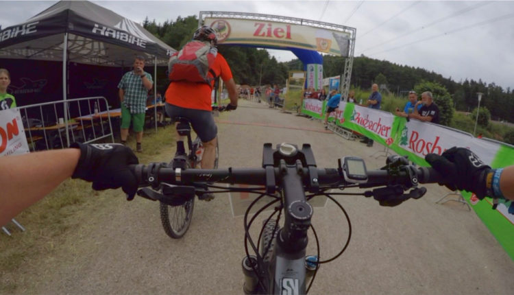 Wombach Marathon Ziel