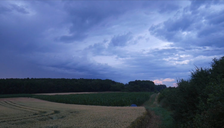 Zelten bei Gewitter