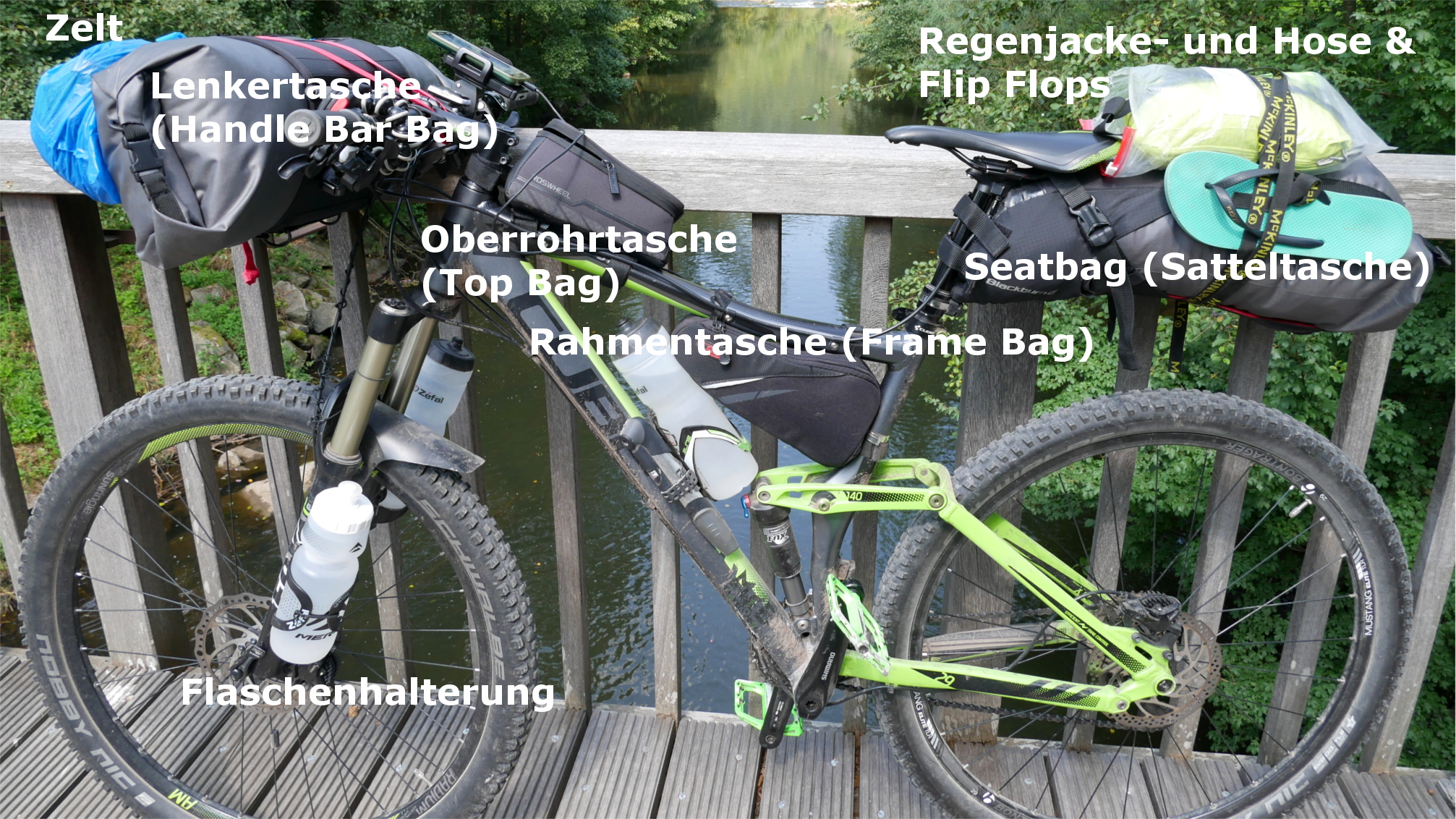 Bikepacking Ausrüstung