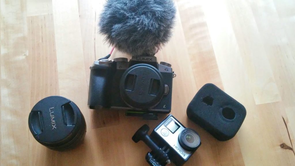 Kamera und Gopro