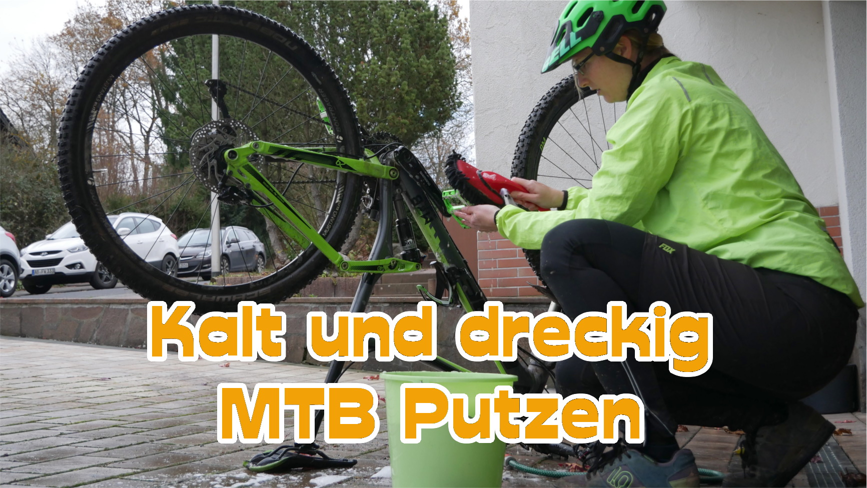 kalt und dreckig auf MTB Tour