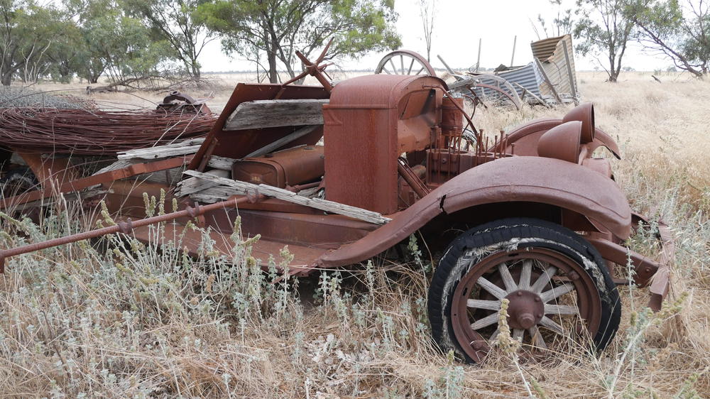 Verostetes Auto