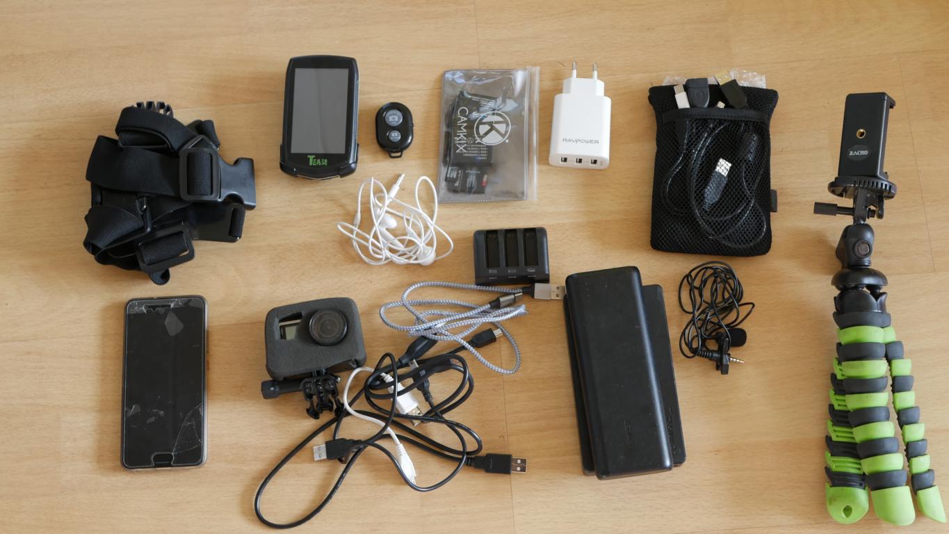 Bikepacking Ausrüstung Elektronik