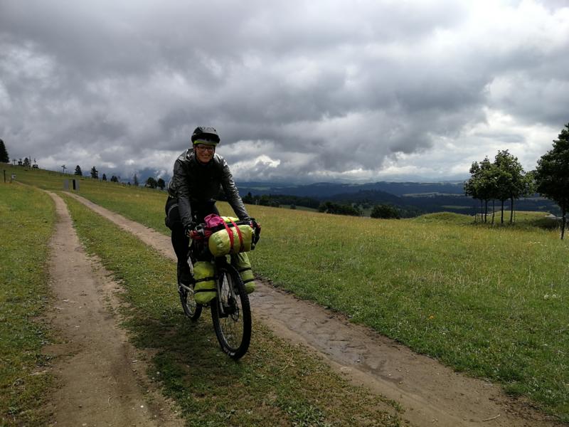 bikepacking auch im Regen