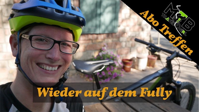 zurück auf dem MTB