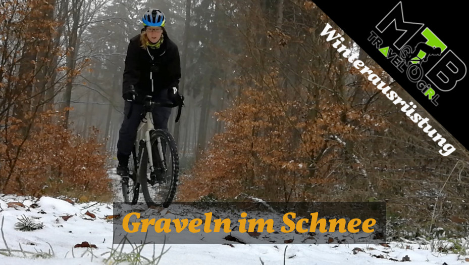 Graveln im Schnee