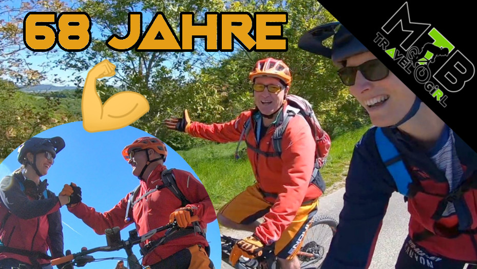 Mit 68 Jahren noch biken