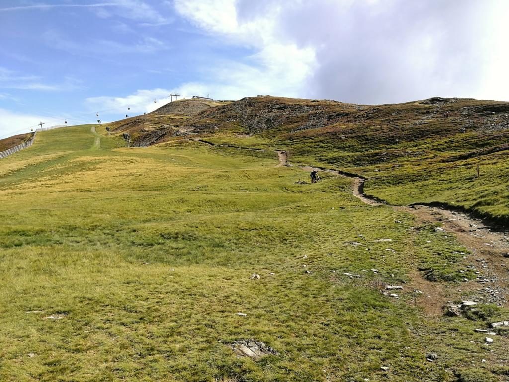 Hackelbergtrail Aussicht Saalbach